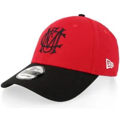 New Era - Football Röd adjustable Keps - Manchester United Contrast 9FORTY Scarlet/Black Adjustable @ Hatstore
