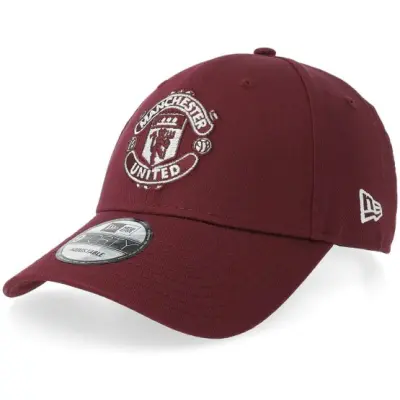 New Era - Football Röd adjustable Keps - Manchester United Seasonal 9FORTY Burgundy Adjustable @ Hatstore
