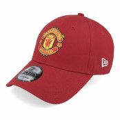 New Era - Football Röd adjustable Keps - Manchester United Seasonal 9FORTY Scarlet Adjustable @ Hatstore