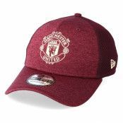 New Era - Football Röd flexfit Keps - Manchester United Stretch Specter Mesh 39Thirty Maroon Flexfit @ Hatstore