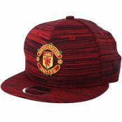 New Era - Football Röd snapback Keps - Manchester United Engineered 9Fifty Scarlet Snapback @ Hatstore