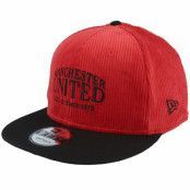 New Era - Football Röd snapback Keps - Manchester United Midcord 9FIFTY Red/Black Snapback @ Hatstore