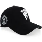 New Era - Football Svart adjustable Keps - Hatstore Exclusive x Manchester United 9FORTY  Corduroy Black A-frame Adjustable @ Hatstore