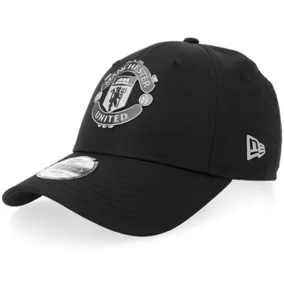 New Era - Football Svart adjustable Keps - Kids Manchester United Reflective 9FORTY Ktd Black Adjustable @ Hatstore