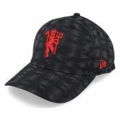 New Era - Football Svart adjustable Keps - Manchester United Reflctve Camo 9FIFTY Black Adjustable @ Hatstore