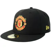 New Era - Football Svart fitted Keps - Hatstore Exclusive x Manchester United 59FIFTY Black Fitted @ Hatstore