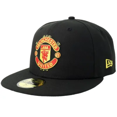 New Era - Football Svart fitted Keps - Hatstore Exclusive x Manchester United 59FIFTY Black Fitted @ Hatstore