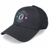 New Era - Football Svart flexfit Keps - Manchester United Holographic 39THIRTY Black Flexfit @ Hatstore