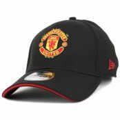 New Era - Football Svart flexfit Keps - Manchester United Sandwich Black 39Thirty Flexfit @ Hatstore