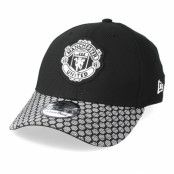 New Era - Football Svart flexfit Keps - Manchester United Stretch WV Vize 39Thirty Black Flexfit @ Hatstore