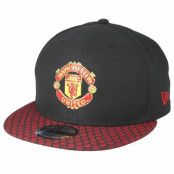 New Era - Football Svart snapback Keps - Manchester United Hex Weave Vize 9Fifty Black Snapback @ Hatstore