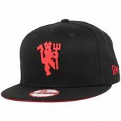 New Era - Football Svart snapback Keps - Manchester United Pop Tonal Black 9Fifty Snapback @ Hatstore