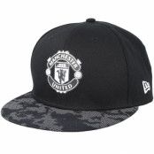 New Era - Football Svart snapback Keps - Manchester United Reflect Camo 9Fifty Black Snapback @ Hatstore