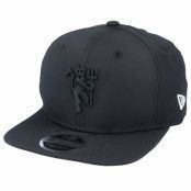 New Era - Football Svart snapback Keps - Manchester United Wordmark Closure 9Fifty Black Strapback @ Hatstore