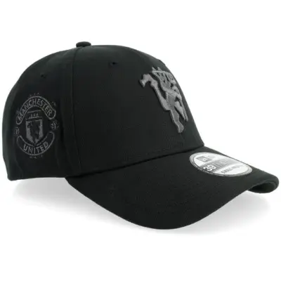 New Era - Football Svart stretch-fit Keps - Hatstore Exclusive x Manchester United 39THIRTY Black/Metallic Pearl Stretch-Fit @ Hatstore