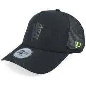 New Era - Football Svart trucker Keps - Manchester United Hd Keyline Black A-frame Trucker @ Hatstore