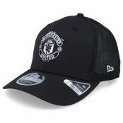 New Era - Football Svart trucker Keps - Manchester United Tonal 9FIFTY Ss Black/White Trucker @ Hatstore