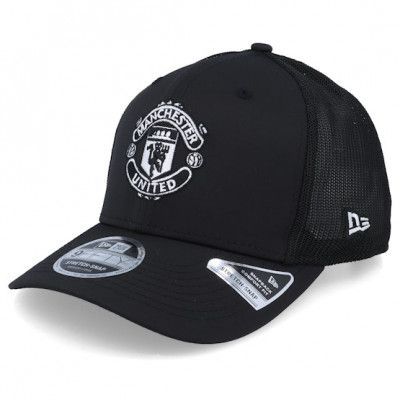 New Era - Football Svart trucker Keps - Manchester United Tonal 9FIFTY Ss Black/White Trucker @ Hatstore