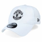 New Era - Football Vit adjustable Keps - Manchester United Ripstop Dad Cap 9Twenty White Adjustable @ Hatstore