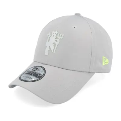New Era - Grå adjustable Keps - Manchester United Hd Keyline 9FORTY Manutd Graupy-os @ Hatstore