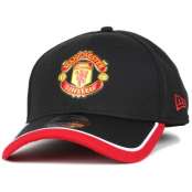 Keps Manchester United Caddy Black/Scarlet 39Thirty Flexfit - New Era