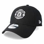 New Era - Svart adjustable Keps - Manchester United 940 Diamond Black Adjustable @ Hatstore