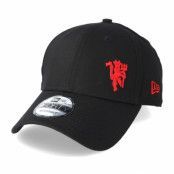 New Era - Svart adjustable Keps - Manchester United 940 Flawless Devil Black Adjustable @ Hatstore