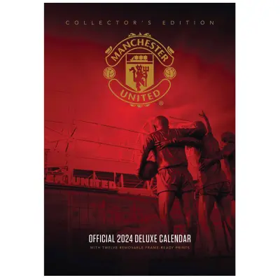 Manchester United Väggkalender Deluxe 2024