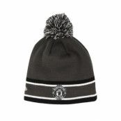 Mössa Manchester United Bobble Skull Gray Pom - New Era - Grå Tofs