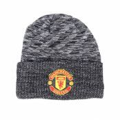 Mössa Manchester United Fall 19 Oversized Pattern Grey Cuff - New Era - Grå Uppvikt