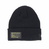 Mössa Manchester United Fall 19 Patch Tag Black Cuff - New Era - Svart Uppvikt