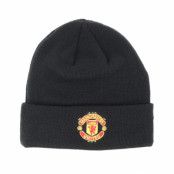 Mössa Manchester United Knit Black Cuff - New Era - Svart Uppvikt