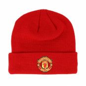 Mössa Manchester United Knit Scarlet Cuff - New Era - Röd Uppvikt