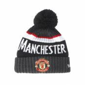 Mössa Manchester United Marl Jake Knit Black Pom - New Era - Svart Tofs