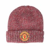 Mössa Manchester United Marl Knit Scarlet Cuff - New Era - Röd Uppvikt