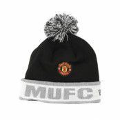 Mössa Manchester United Reflective Knit Black Cuff - New Era - Svart Tofs