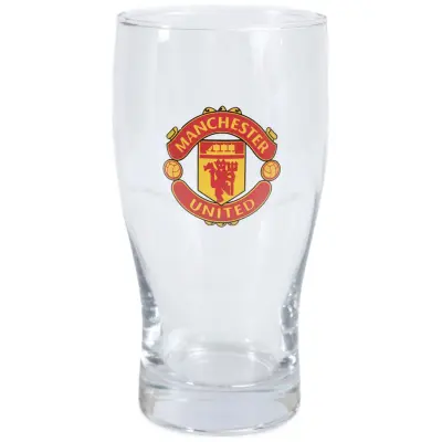 Manchester United Ölglas Pint Crest 1-pack