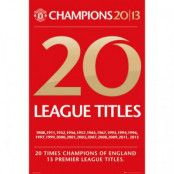 Manchester United Affisch 20 League Titles 3