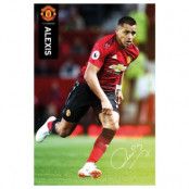Manchester United Affisch Alexis Sanchez 55
