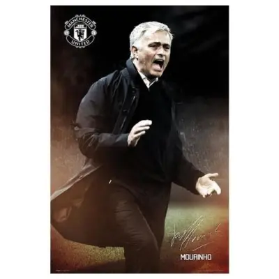 Manchester United Affisch Mourinho 25