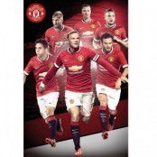 Manchester United Affisch Players 18