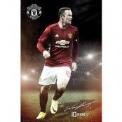 Manchester United Affisch Rooney 15