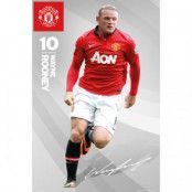 Manchester United Affisch Rooney 50