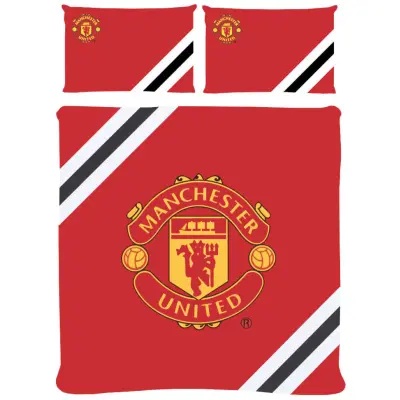 Manchester United Bäddset Dubbel Core Stripe
