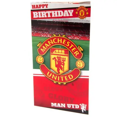 Manchester United Gratulationskort Stadium