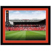 Manchester United Poster med Ram Stretford End