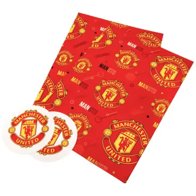 Manchester United Presentpapper Text