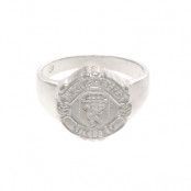 Manchester United Ring Sterling Silver L