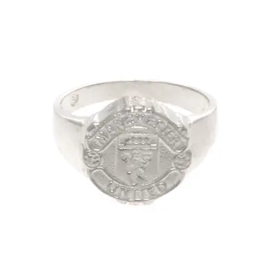 Manchester United Ring Sterling Silver M