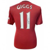 Manchester United Signerad Fotbollströja Ryan Giggs